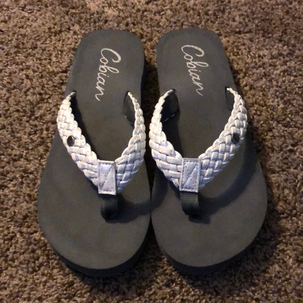 Cobian braided sandals size 8